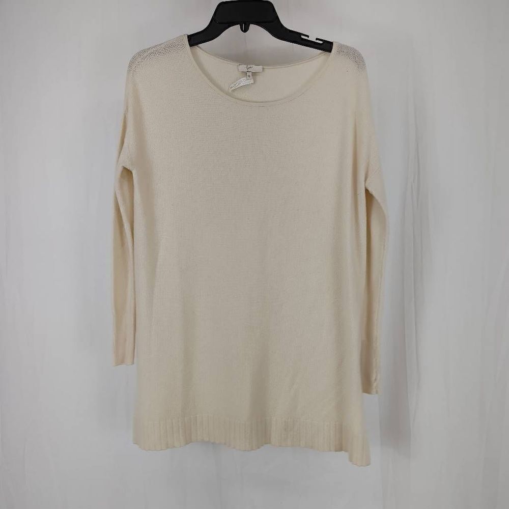 Joie Zephrine Tunic Sweater Cream Women's Size XS.
Armpit to armpit 21.5"
Length